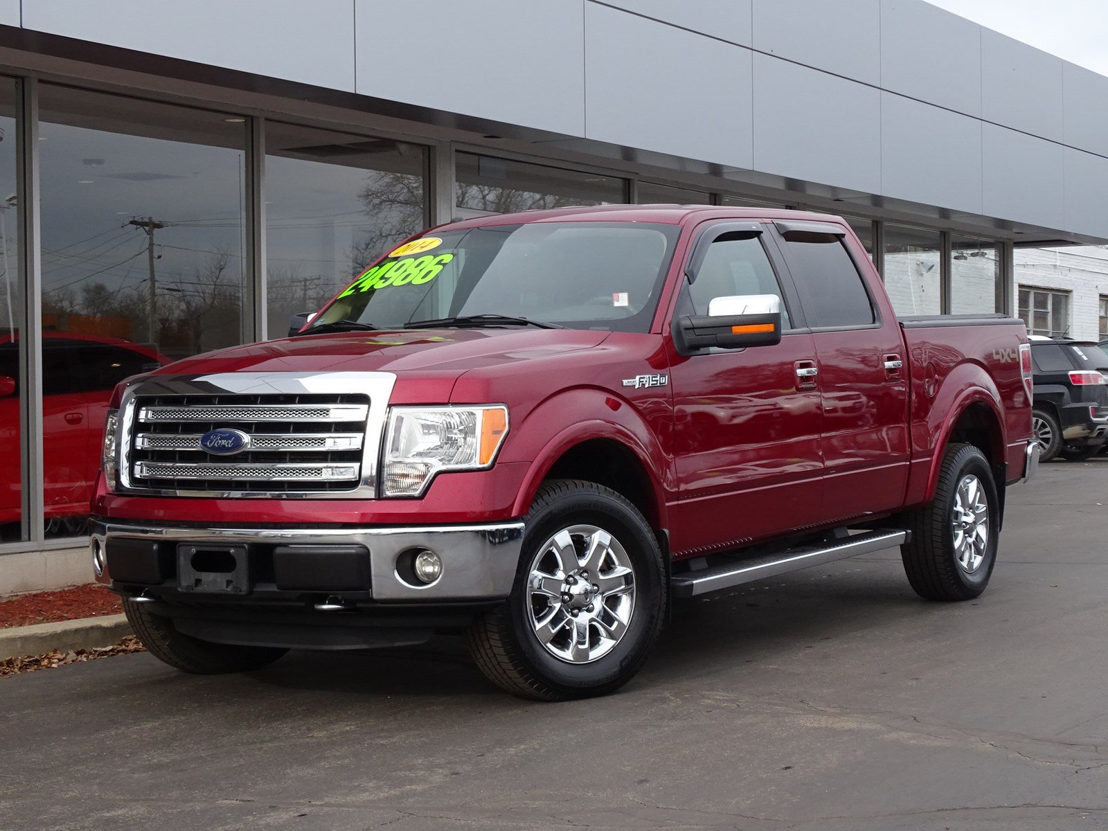 Pre-Owned 2014 Ford F-150 Lariat Crew Cab Pickup in Glen Ellyn #29544A